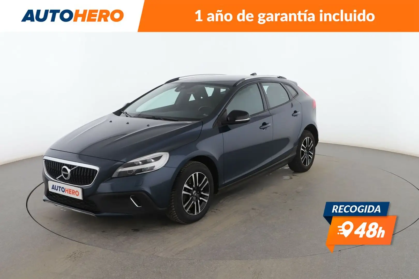 Volvo V40 2.0 D2 Plus Azul - 1