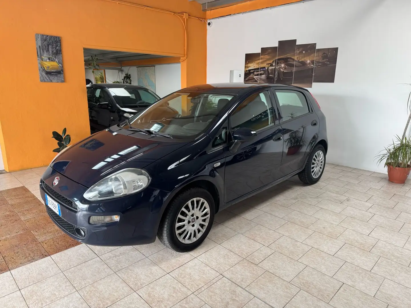Fiat Punto Punto 5p 1.2 Lounge E6 Azul - 1