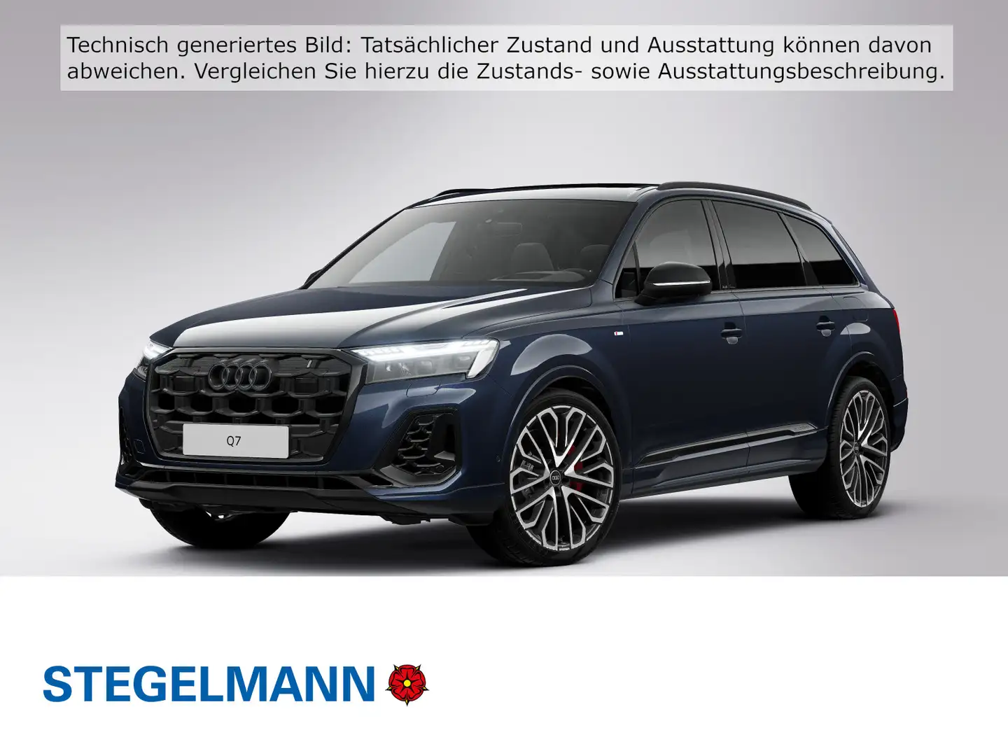 Audi Q7 Audi Q7 SUV S line TFSI e quattro tiptronic P Blau - 1