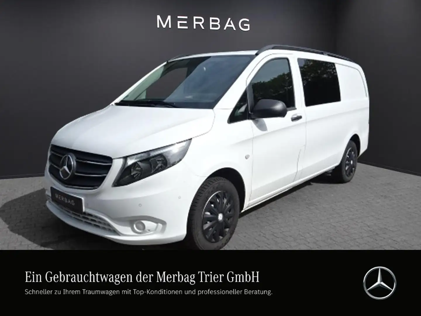 Mercedes-Benz Vito 116 CDI Mixto 9G-Tronic AHK Sitzheizung Klima Wit - 1