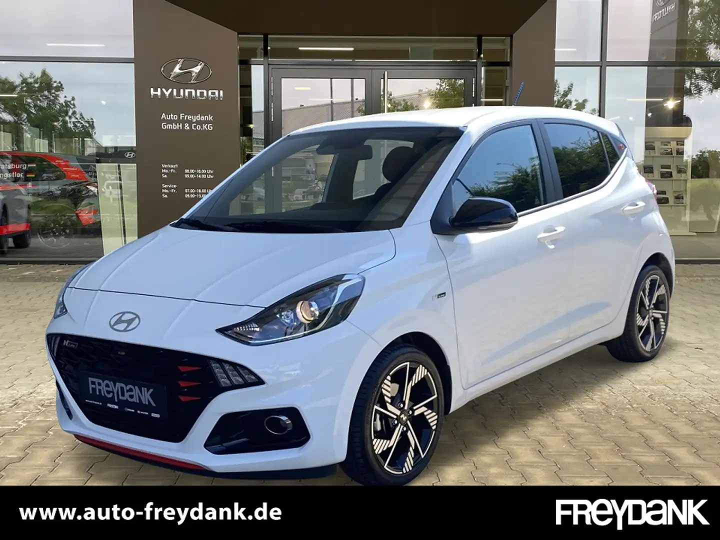 Hyundai i10 FL (MJ24) 1.0 Benzin Turbo M/T  N Line Weiß - 1