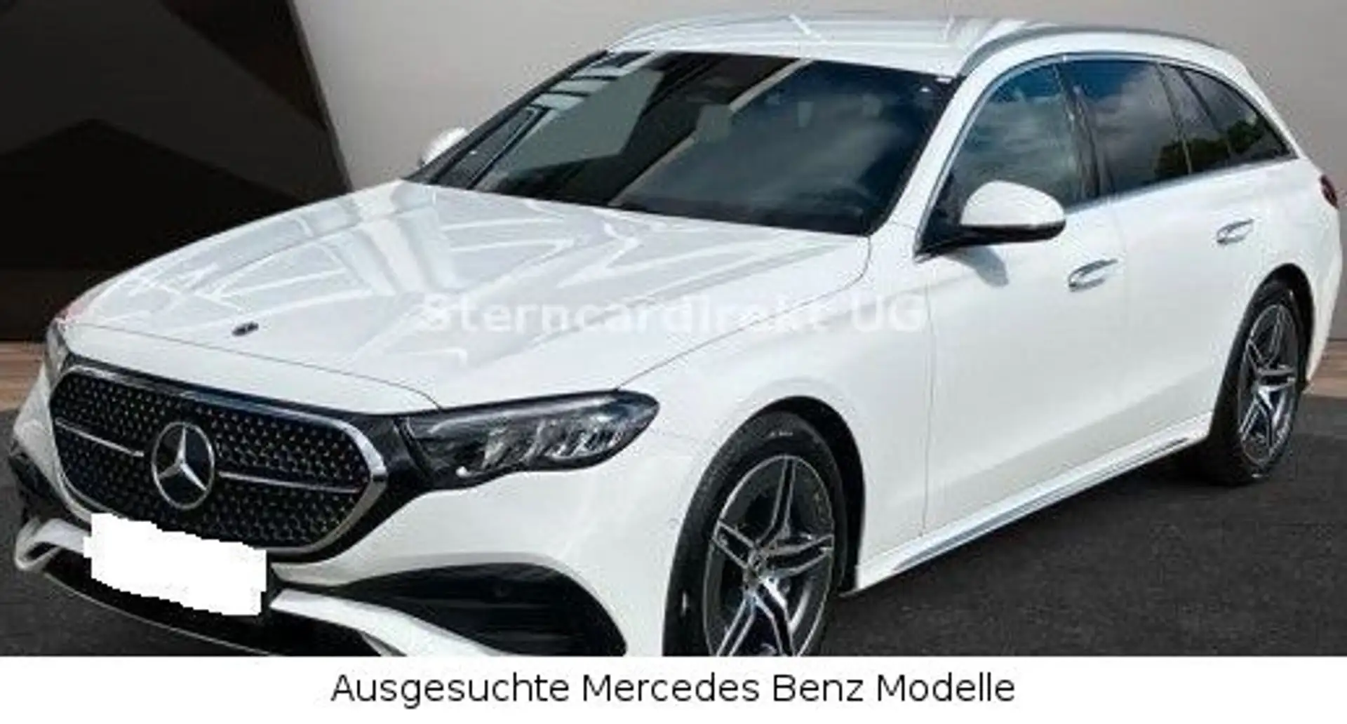 Mercedes-Benz E 300 de 4MATIC T Avantgarde DISTRO AHK KEYLESS Weiß - 2
