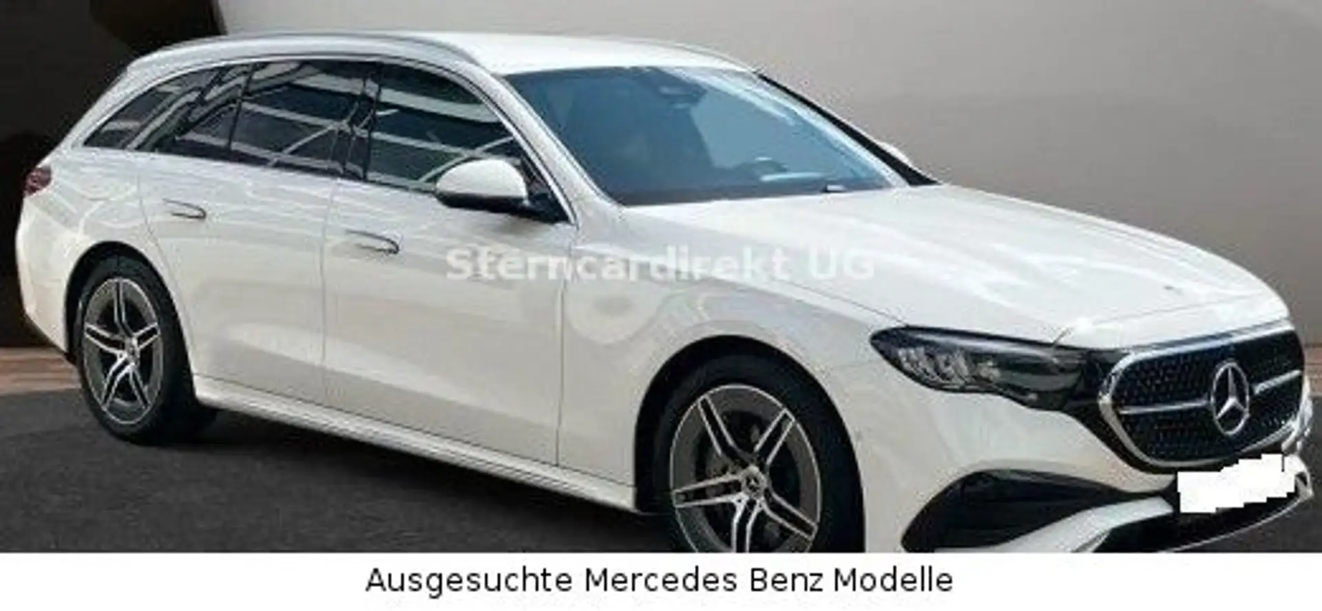Mercedes-Benz E 300 de 4MATIC T Avantgarde DISTRO AHK KEYLESS Weiß - 1