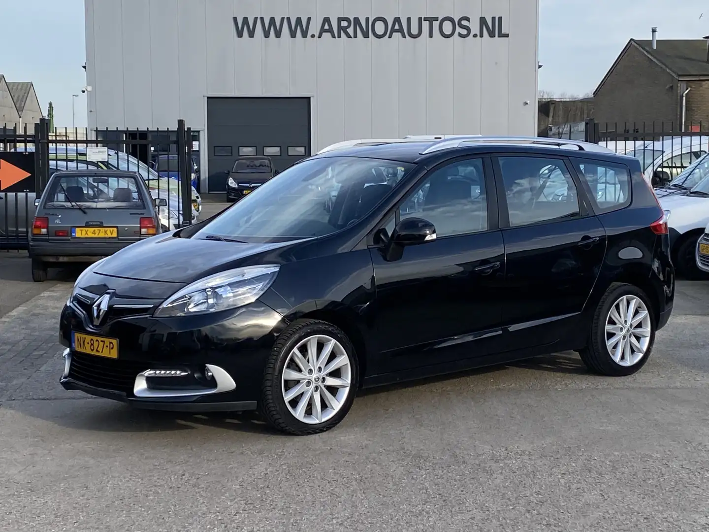 Renault Grand Scenic 1.2 TCe 132 PK Limited 7-PERSOONS, 6-BAK, AIRCO(CL Zwart - 1