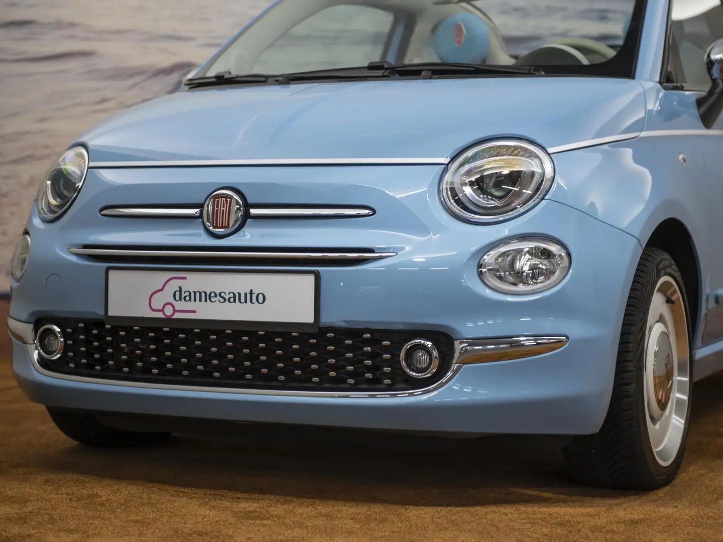 Fiat 500C 0.9 Spiaggina 58|In nieuwstaat|Leder|NAP|Cruise co Bleu - 2
