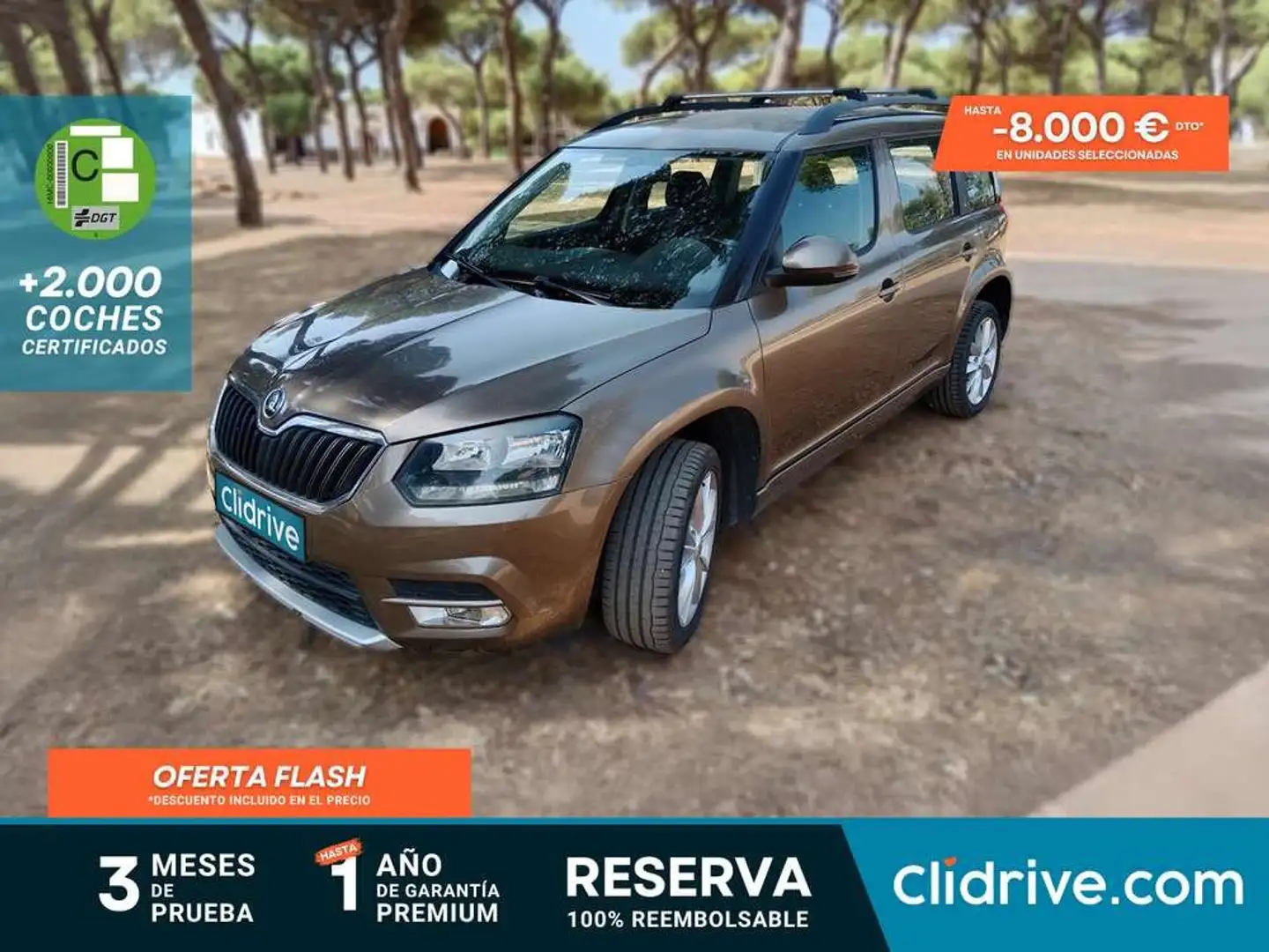 Skoda Yeti 1.4 TSI Ambition Marrón - 1