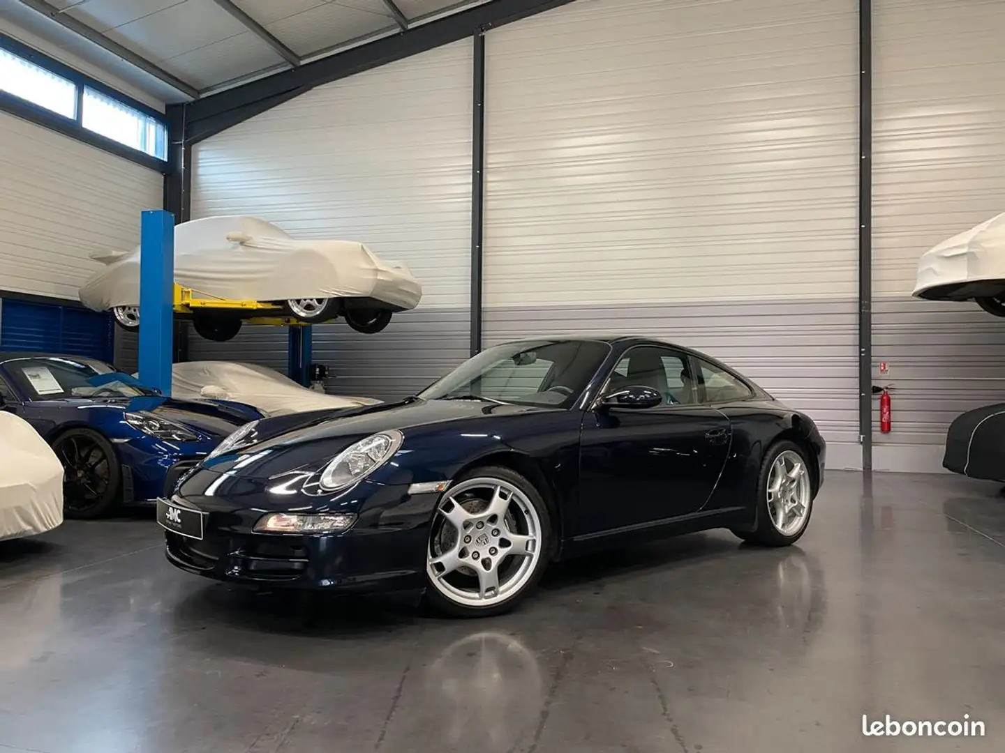 Porsche 997 (997) Carrera – 325cv Boîte manuelle 48 000 km Intérieur cuir étendu Blau - 2