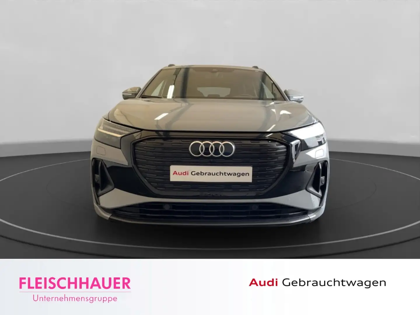 Audi Q4 e-tron 40 2x S-Line Matrix ACC RFK Navi  Leder Soundsyste Grau - 2