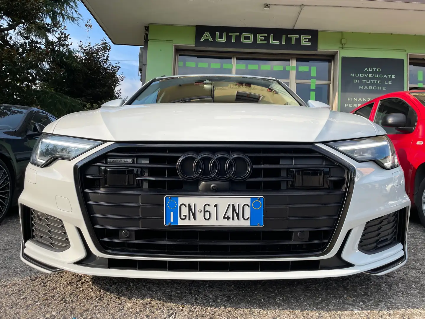 Audi A6 40 2.0 tdi mhev Quattro Doppio S Line s-tronic Bianco - 2