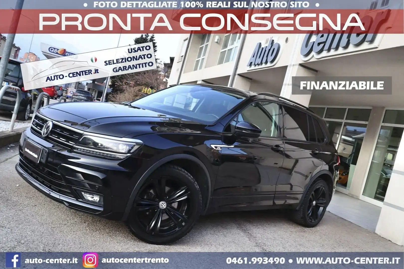 Volkswagen Tiguan 2.0 TDI DSG 4MOTION R-LINE BLACK RLINE Nero - 1