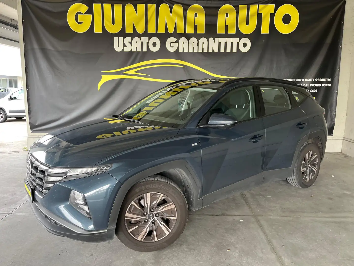 Hyundai TUCSON Tucson 1.6 crdi 48V Xtech 2wd Bleu - 1