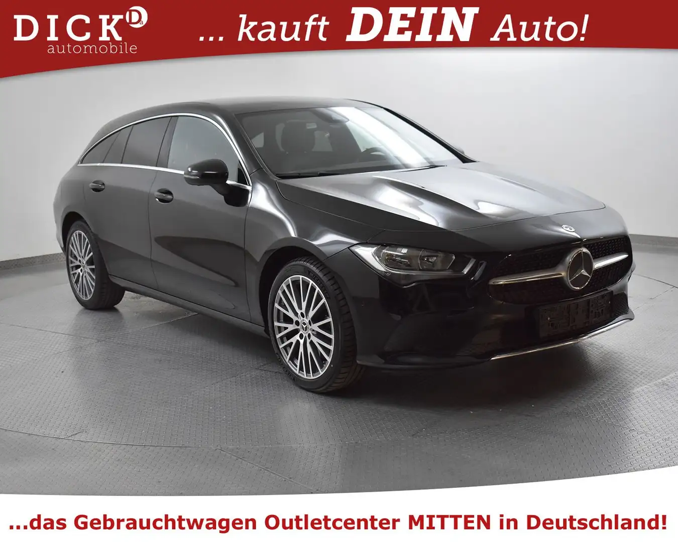 Mercedes-Benz CLA 220 Progress BURMES+NAVI+LEDER+SHZ+360°+ Schwarz - 1