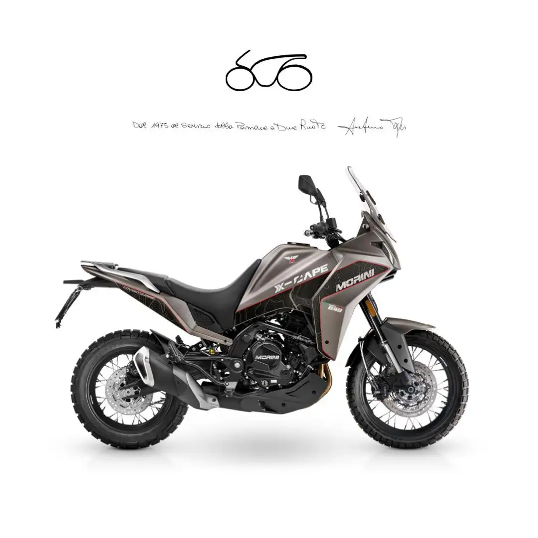 Moto Morini X-Cape versione RAGGI Gri - 1