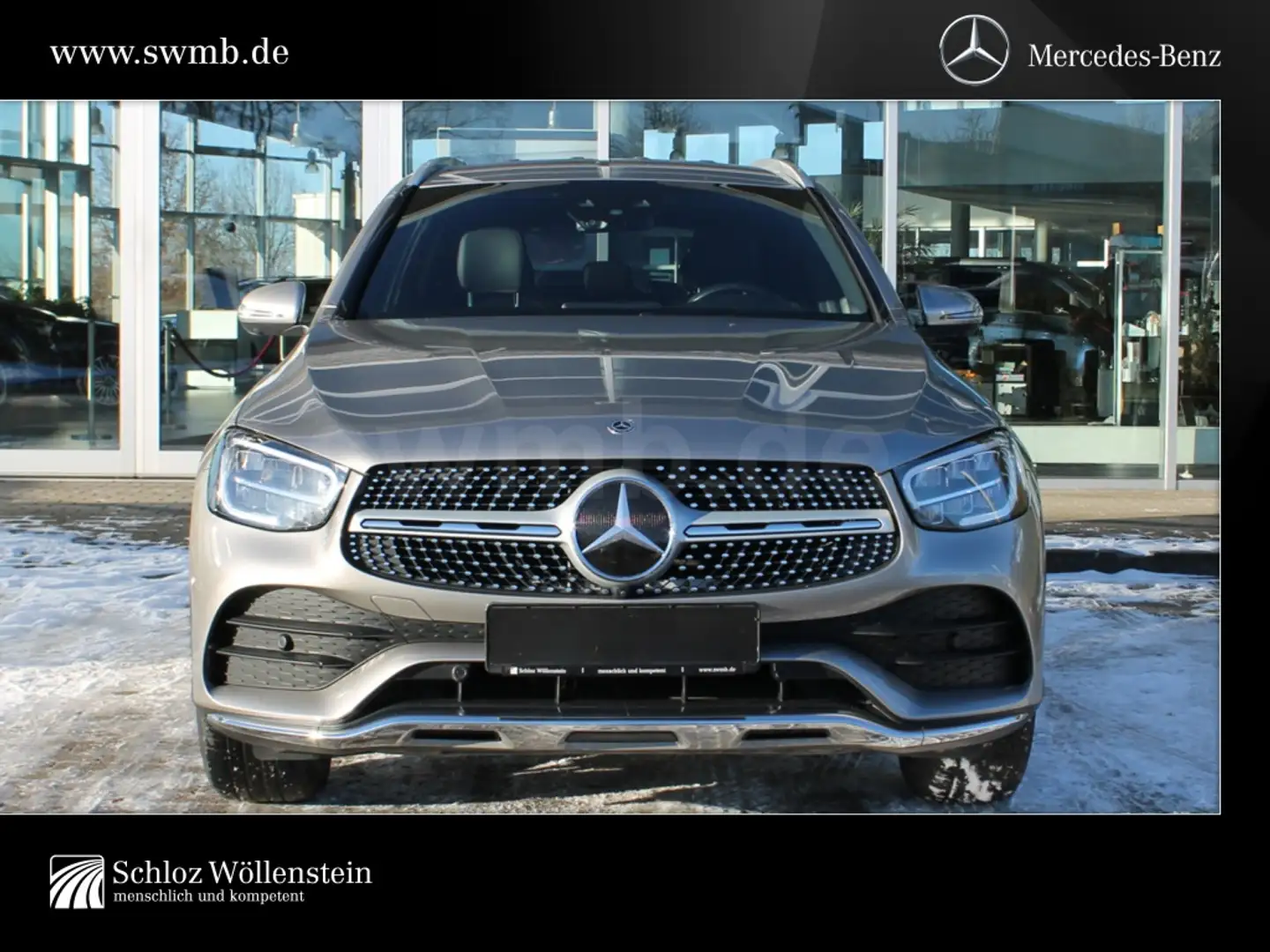 Mercedes-Benz GLC 220 d 4M AMG/LED/Sthzg/AHK/Fahrass/Memory/360 Silber - 2