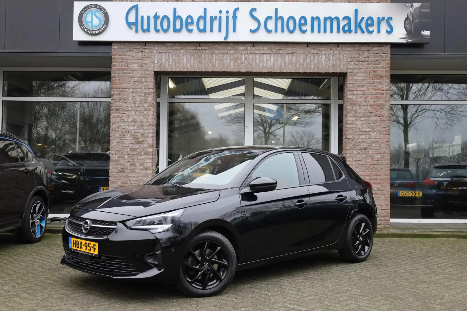Opel Corsa 1.2 Turbo GS AUTOMAAT+130PK! CAMERA CARPLAY STOELV Schwarz - 1