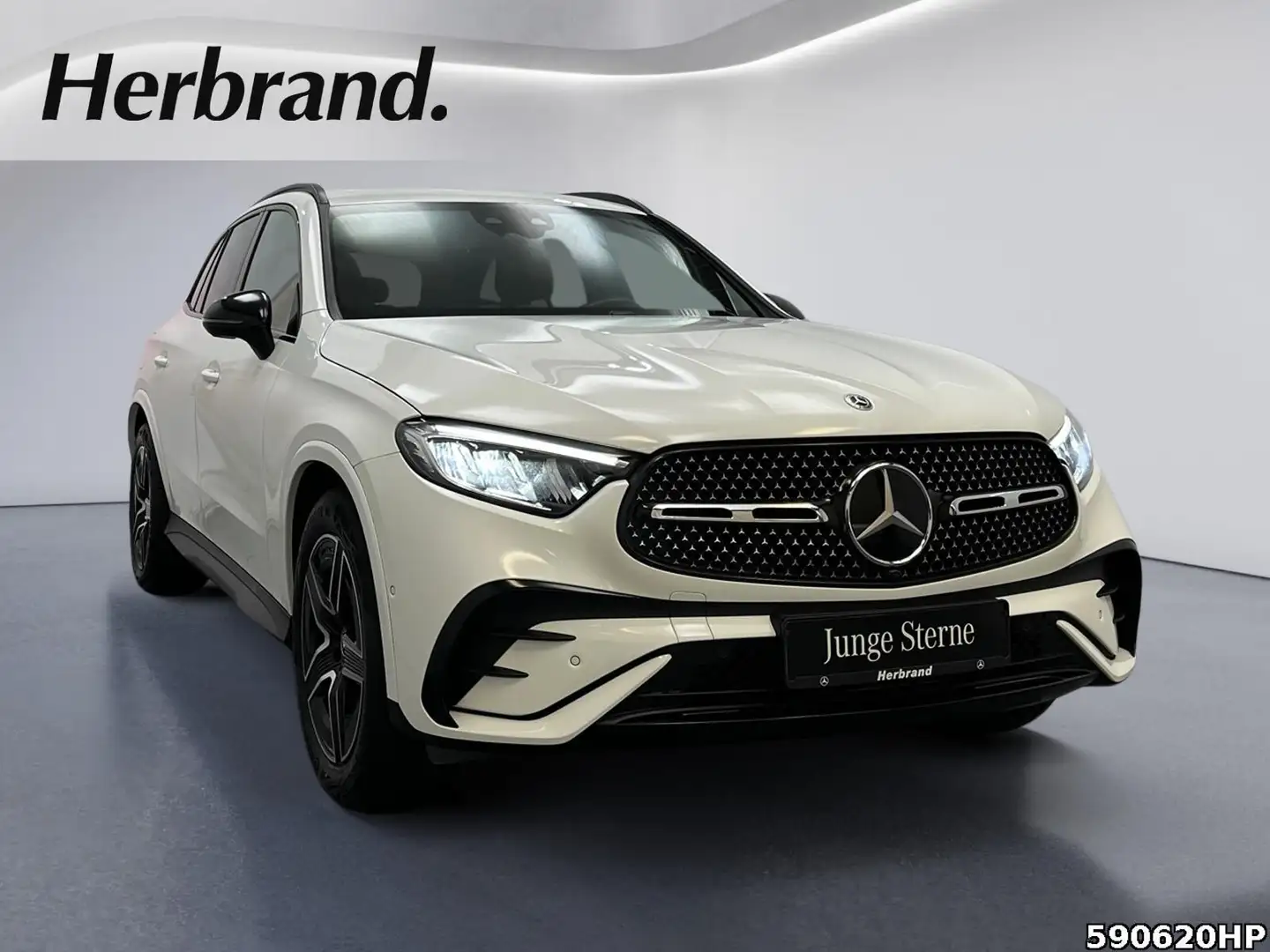 Mercedes-Benz GLC 300 d 4M AMG Line Night-Paket Anhängevorri. Weiß - 2