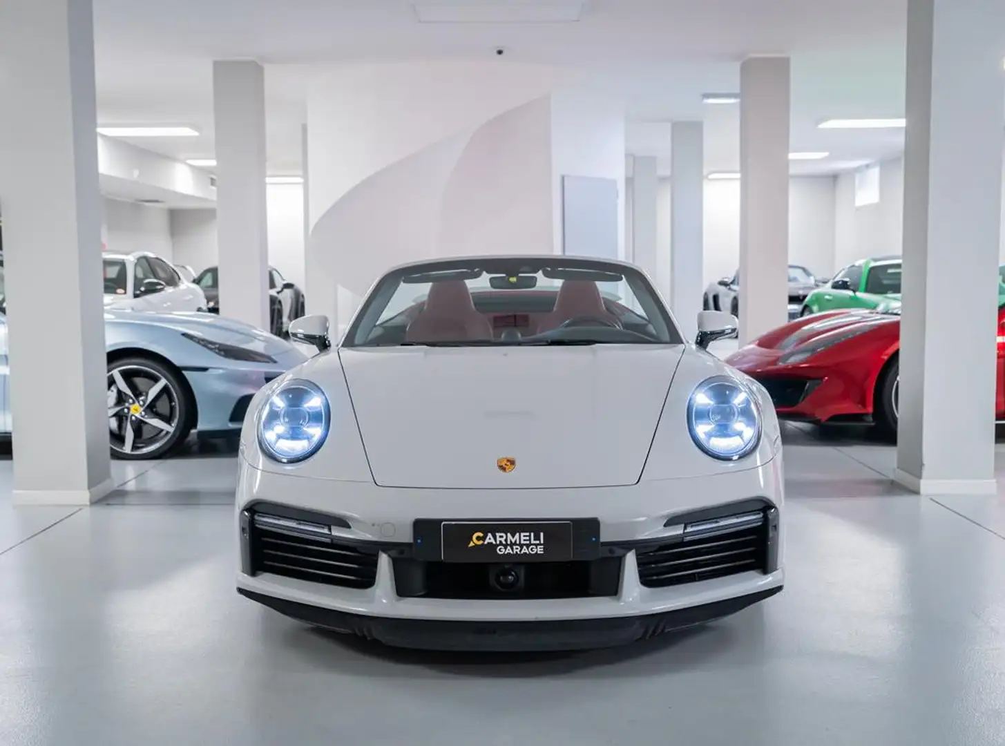 Porsche 911 992 TURBO CABRIO-SCARICO-SOLLEV-CARBONIO Gris - 2