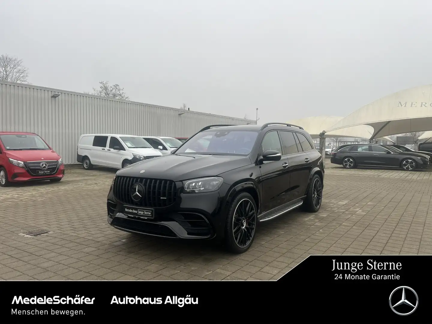 Mercedes-Benz GLS 63 AMG GLS 63 AMG 4M+ Night 23" AHK 4xMASSAGE Carbon Noir - 1