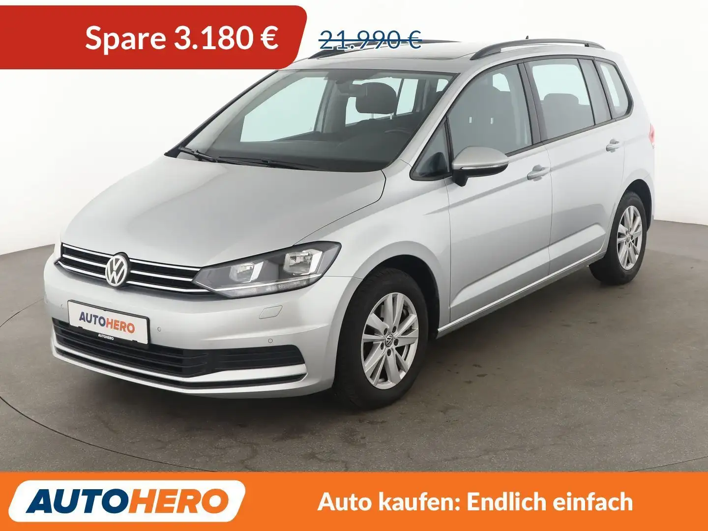 Volkswagen Touran 2.0 TDI Comfortline BlueMotion Tech Aut.*NAVI*CAM* Gri - 1