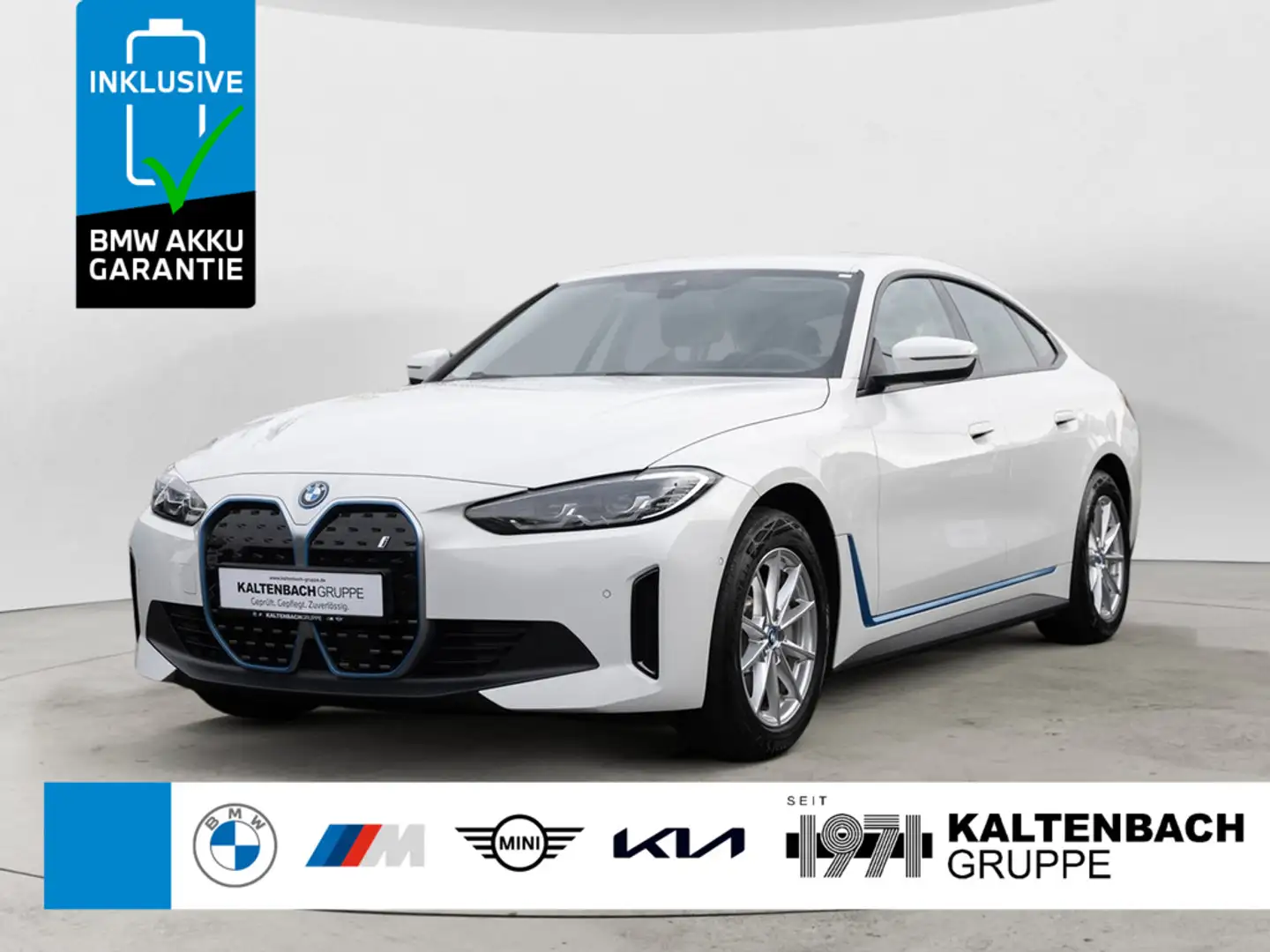 BMW i4 eDrive 40 Gran Coupe LED ACC KAMERA SHZ Weiß - 1