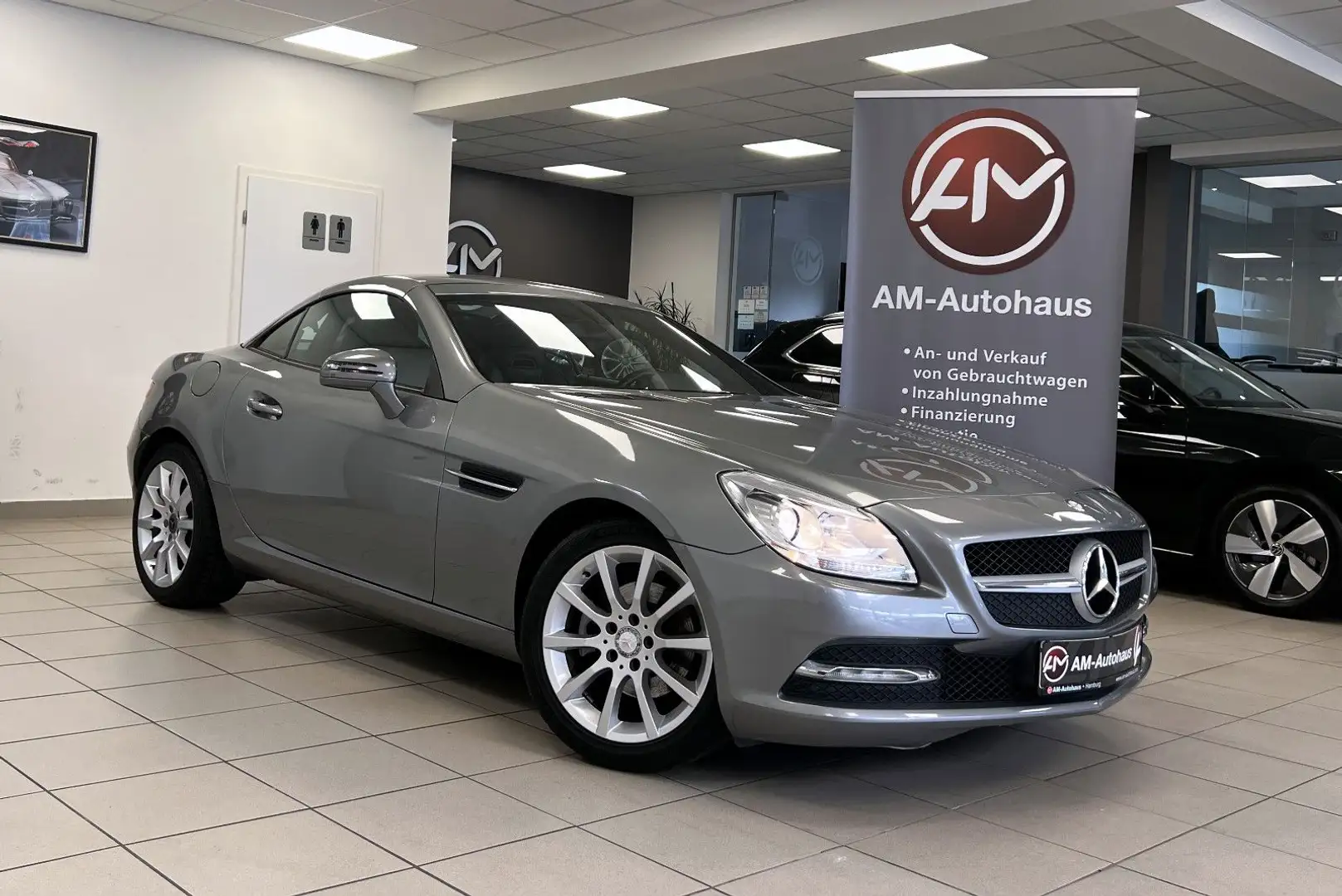 Mercedes-Benz SLK 200 Roadster BE *Leder*Sitzhzg+Nackenhzg* Grau - 1