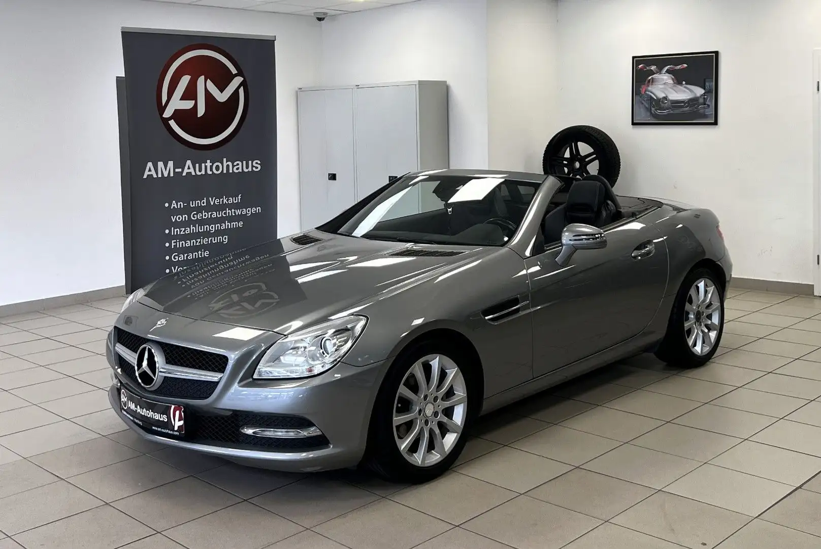 Mercedes-Benz SLK 200 Roadster BE *Leder*Sitzhzg+Nackenhzg* Grau - 2