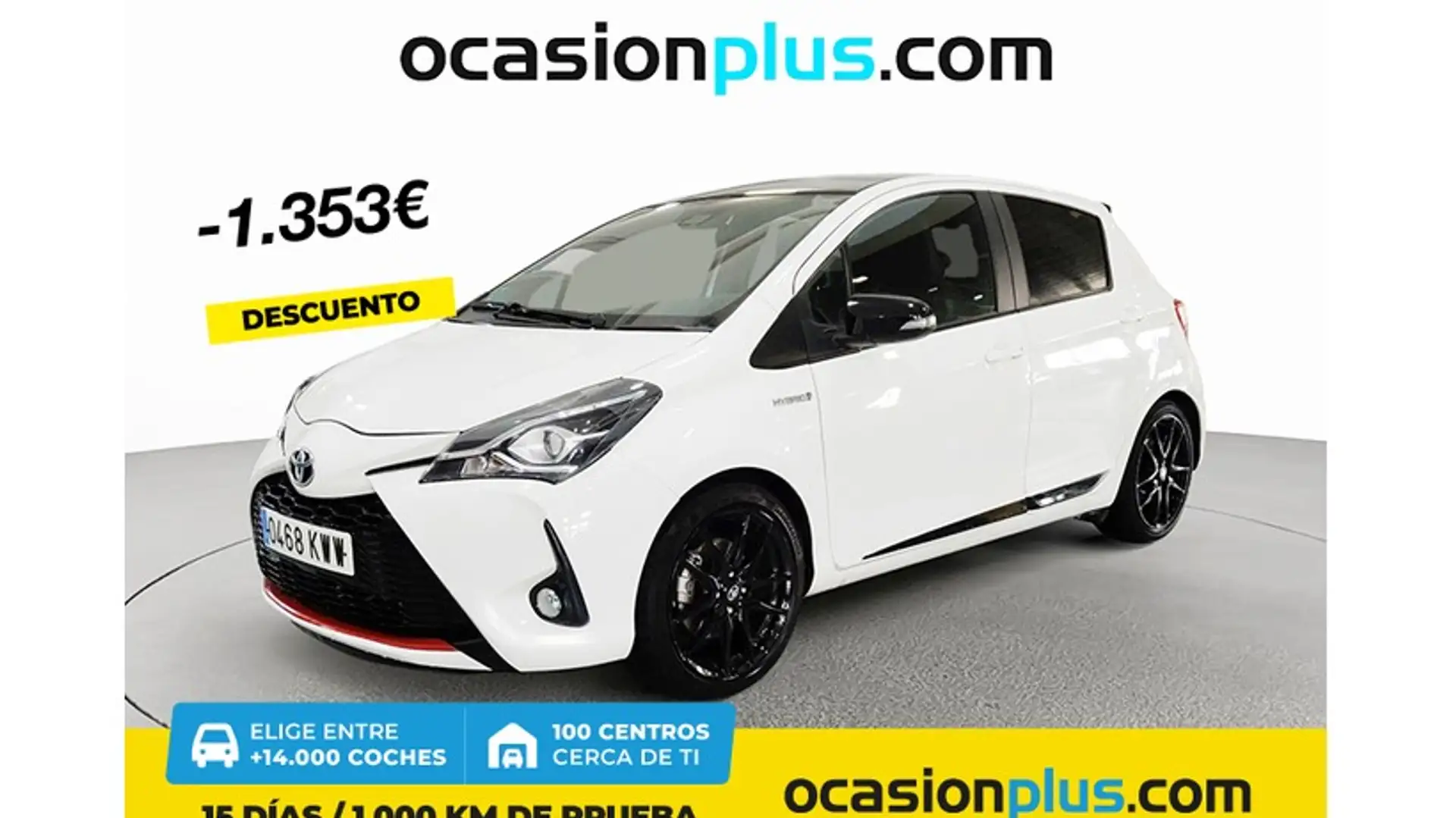 Toyota Yaris 100H 1.5 GR-Sport Blanco - 1