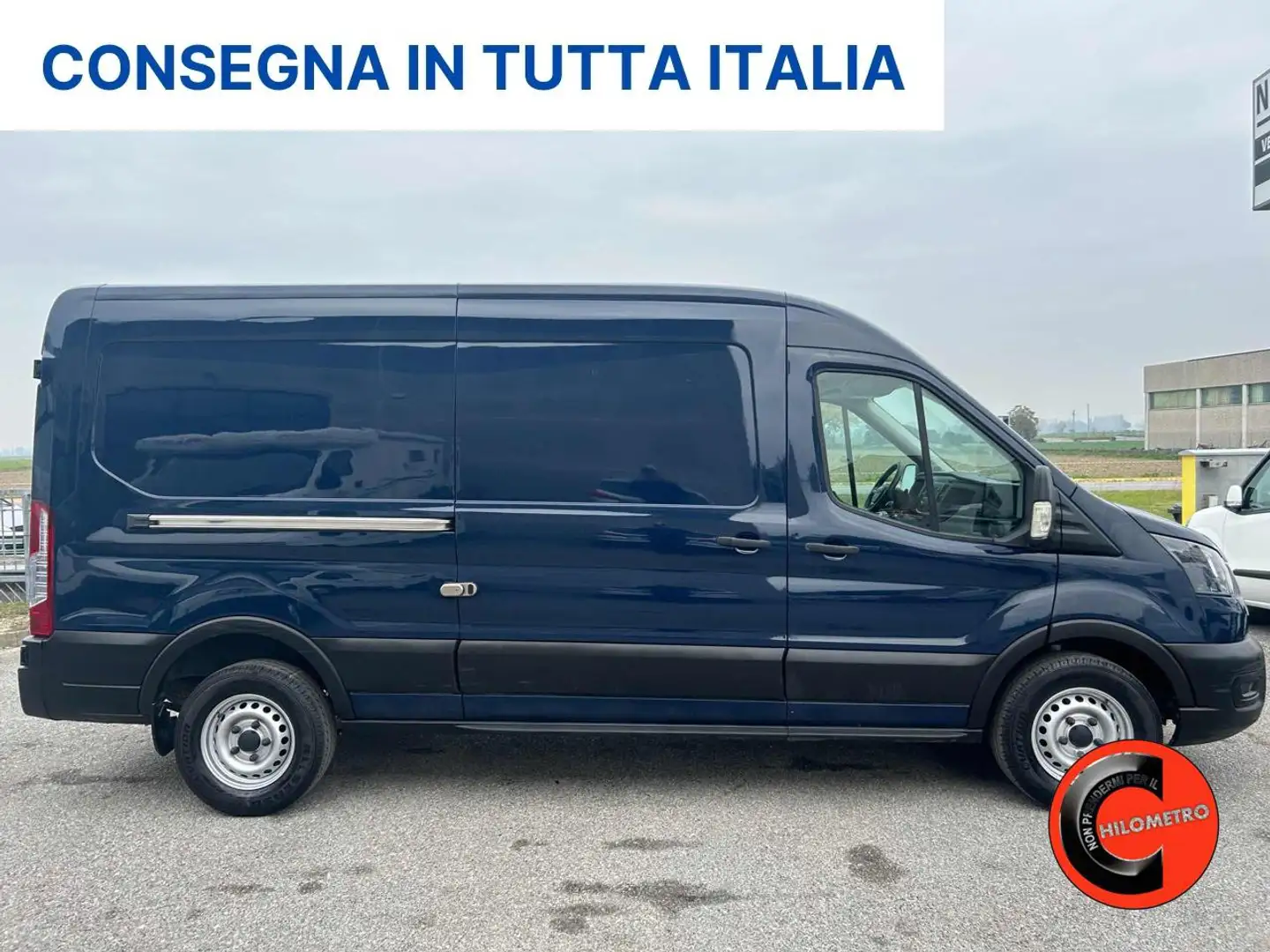 Ford Transit 350 2.0 TDCI 131 CV L3H2-E6D-TEMP Modrá - 2