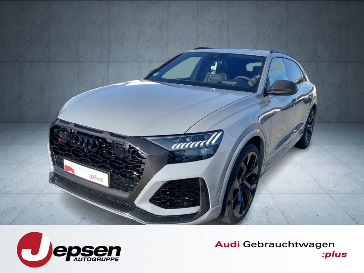 Audi RS Q8 SUV  tiptr Matrix Pano HUD AHK 360 3xKlima Grau - 1