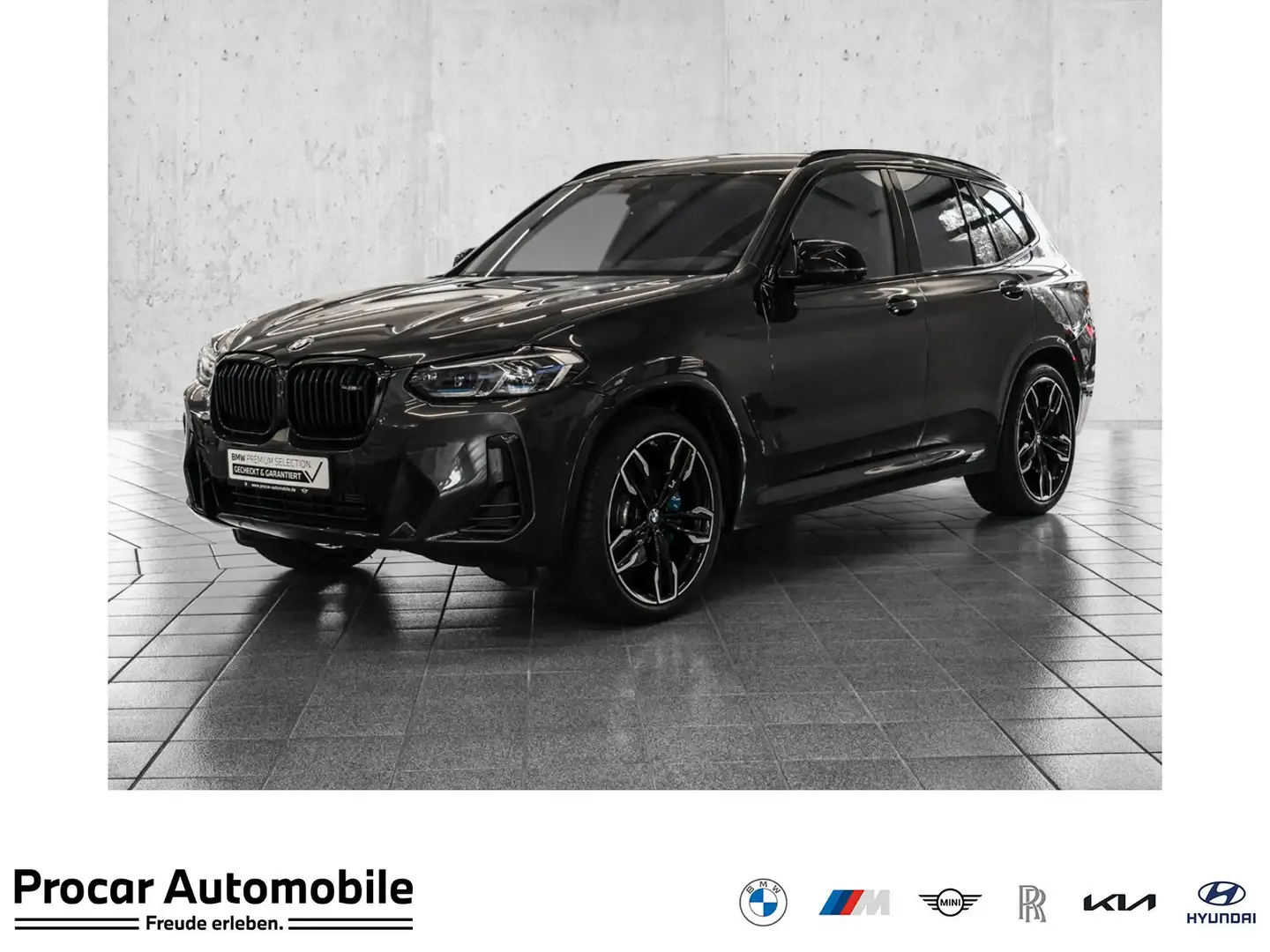 BMW X3 M 40i M-Sport Aut Nav HuD Laser AHK Komfzg Grijs - 1