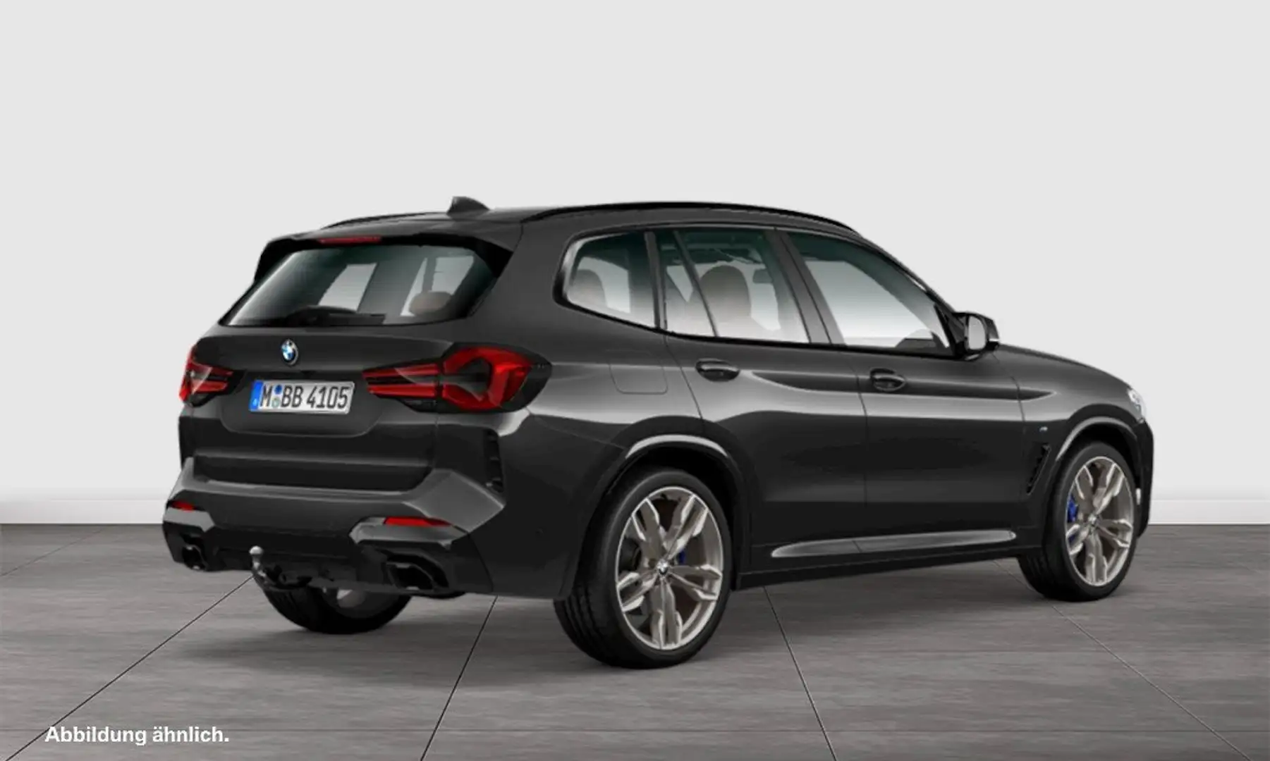 BMW X3 M 40i M-Sport Aut Nav HuD Laser AHK Komfzg Grau - 2