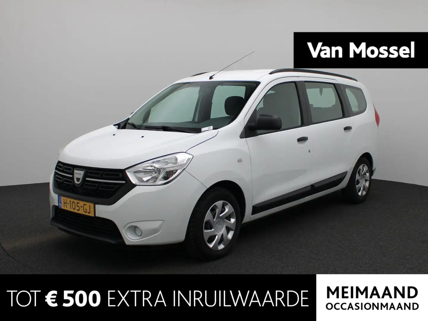 Dacia Lodgy 1.3 TCe Essential 7 PERSOONS | Airco | Wit - 1