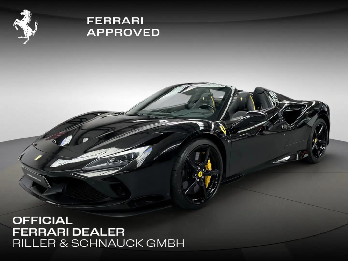 Ferrari F8 Spider KLIMA PDC LEDER KAMERA NAVI LED Noir - 1