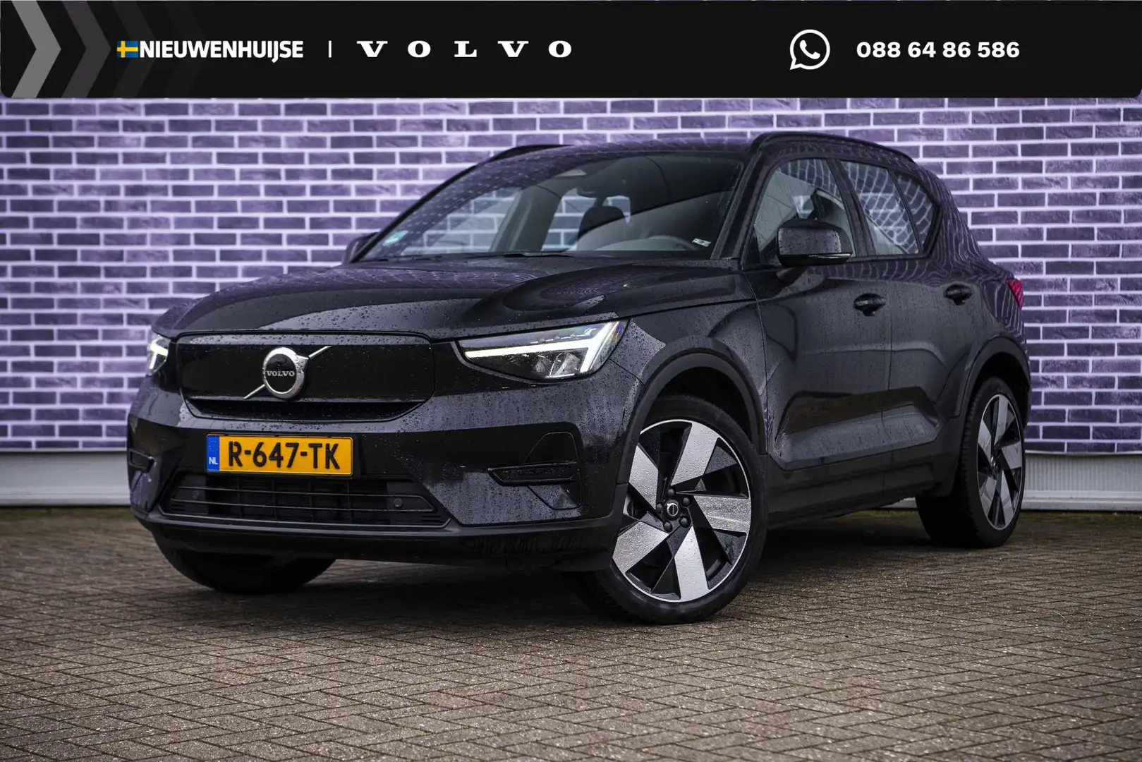 Volvo XC40 Recharge Plus 70 kWh | Adaptive Cruise Control | D Negro - 1