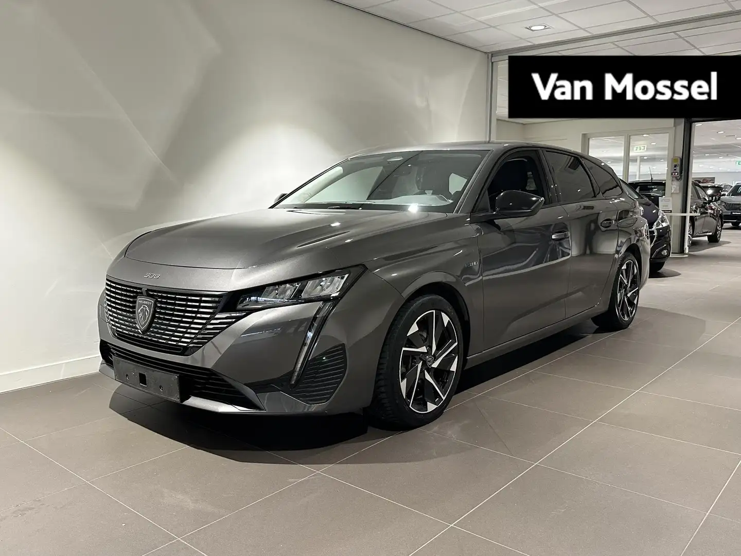 Peugeot 308 SW 1.6 Plug-in Hybrid 180 Allure | Dodehoekdetecti Gris - 1