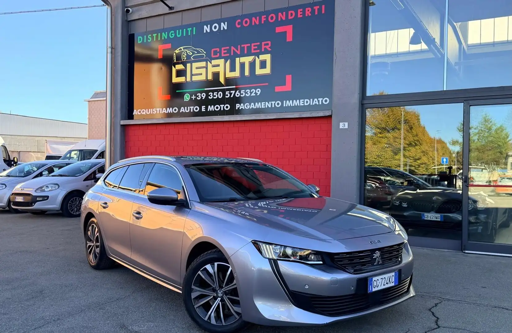 Peugeot 508 508 BlueHDi 130 Stop&Start EAT8 SW Allure Pack Argent - 1