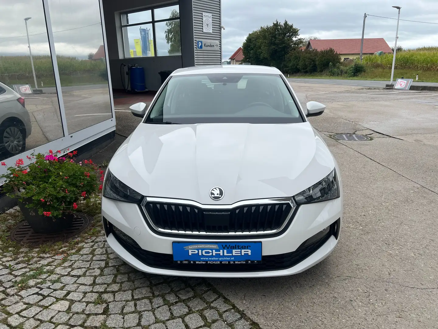 Skoda Scala 125 TSI Weiß - 2