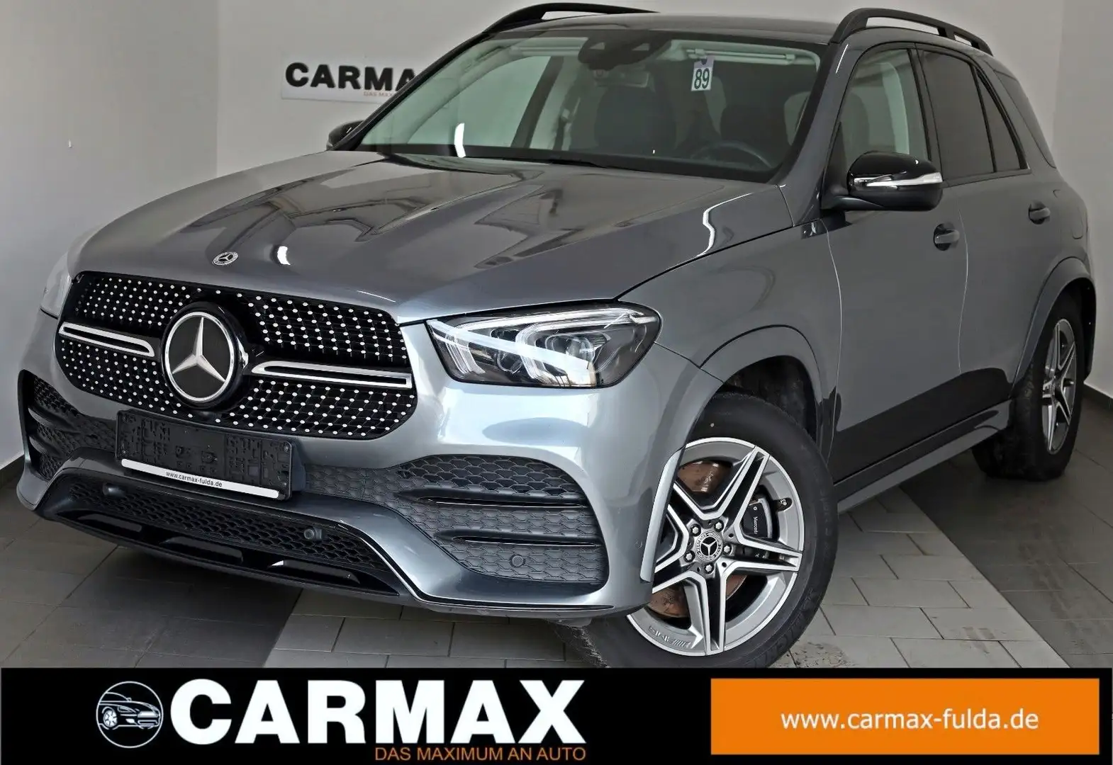 Mercedes-Benz GLE 350 e 4M AMG Line Leder,Navi,Park/Night-P,AHK Grau - 1