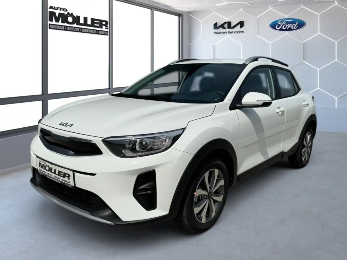 Kia Stonic Vision 1.0T DCT7 Navi Kamera Klima Tempomat Weiß - 2