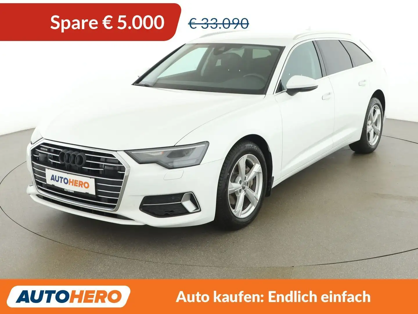 Audi A6 40 TDI Mild-Hybrid quattro Sport Weiß - 1