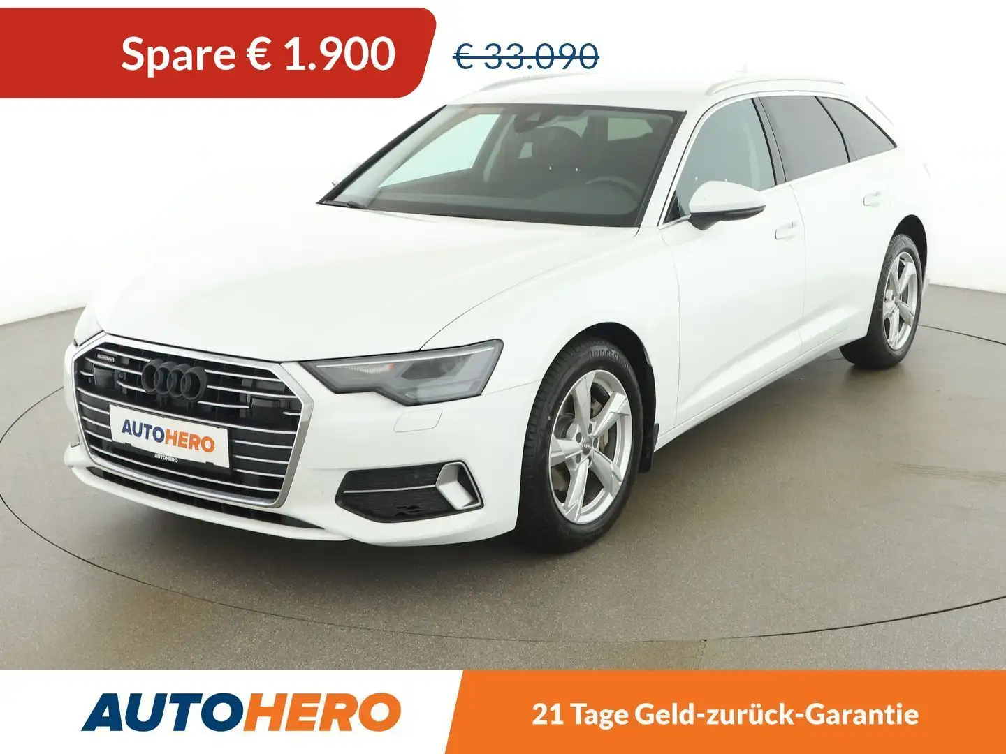 Audi A6 40 TDI quattro Sport Aut. *LED*ACC*SPUR*AHK*STANDH Weiß - 1
