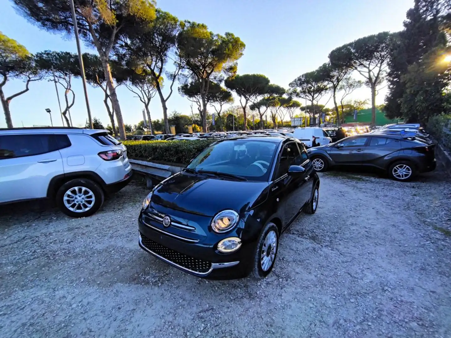 Fiat 500 1.0cc HYBRID DOLCEVITA 70cv TETTO PANORAMA Bleu - 1
