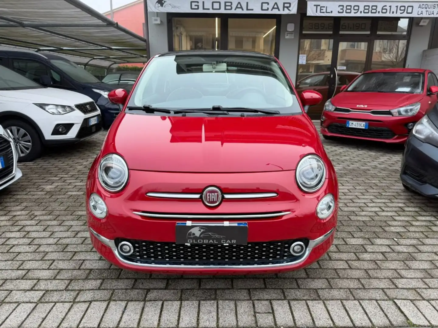 Fiat 500 1.2 Lounge Rosso - 2