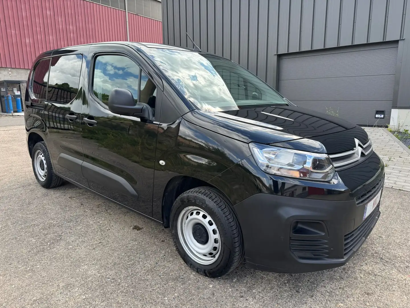 Citroen Berlingo 1.5hdi 75cv 2 Places/Attache remorque/Noir/Porte L Noir - 1