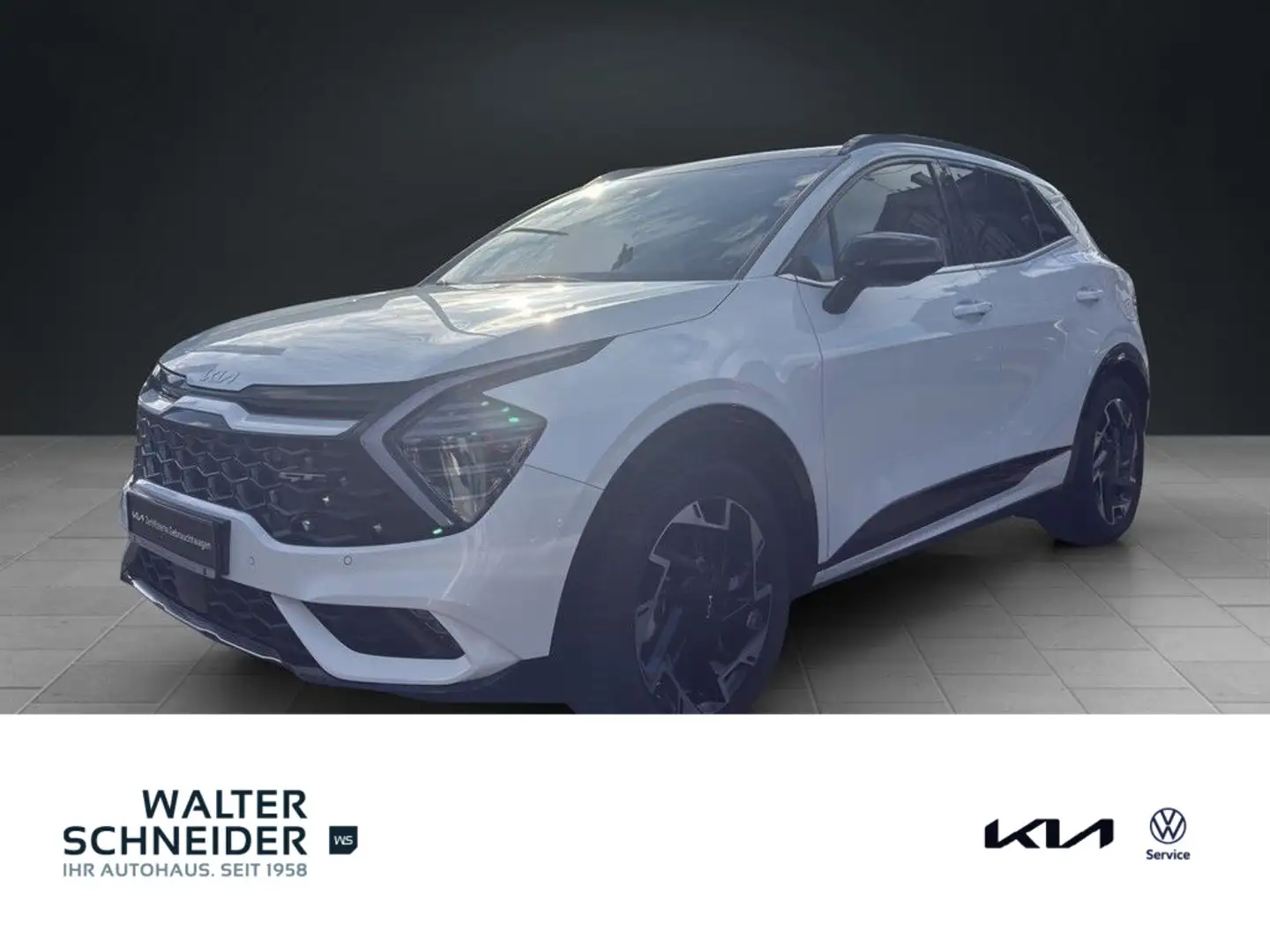 Kia Sportage SPORTAGE 1.6D 48V AWD GT-Line DCT Navi Pano SHZ Blanc - 1