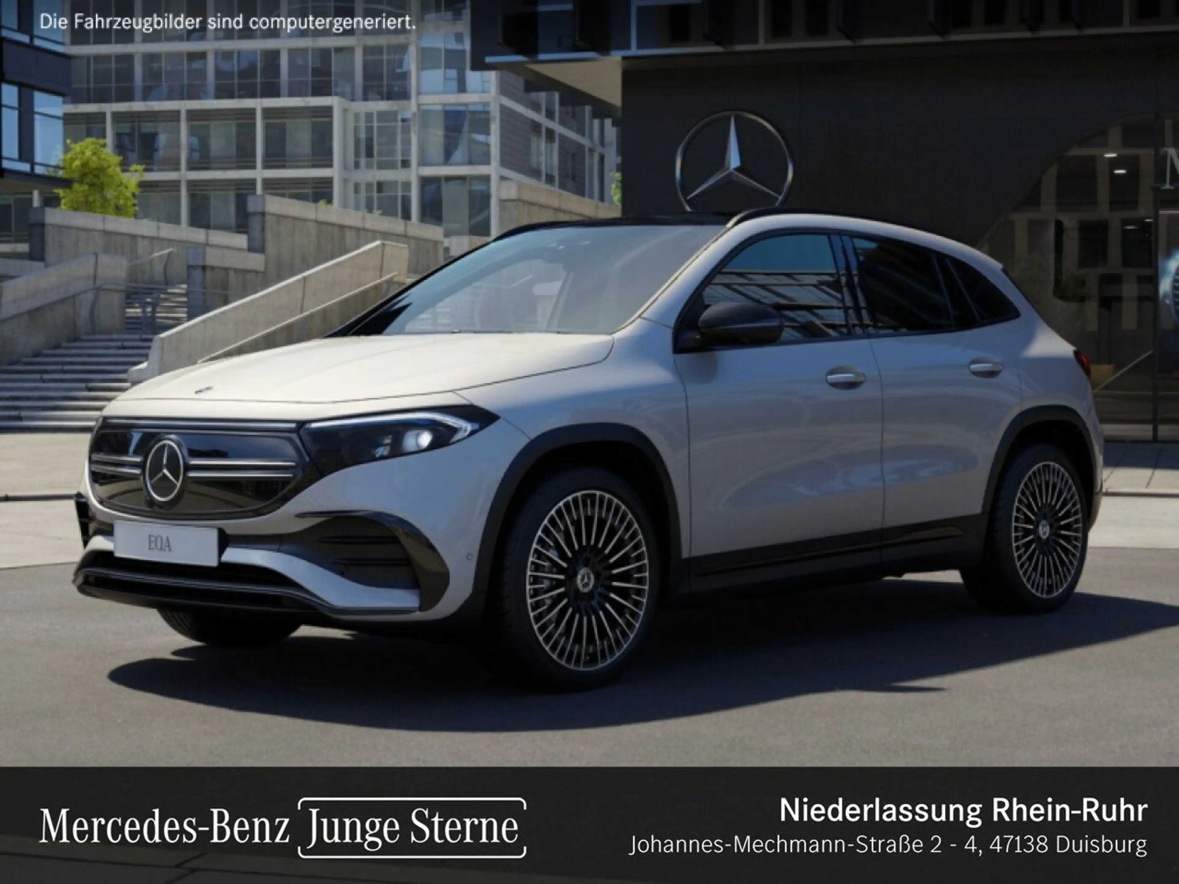 Mercedes-Benz EQA 250 AMG+NIGHT+20"+PLUS-PAKET+AHK+PANO+360 — photo 15