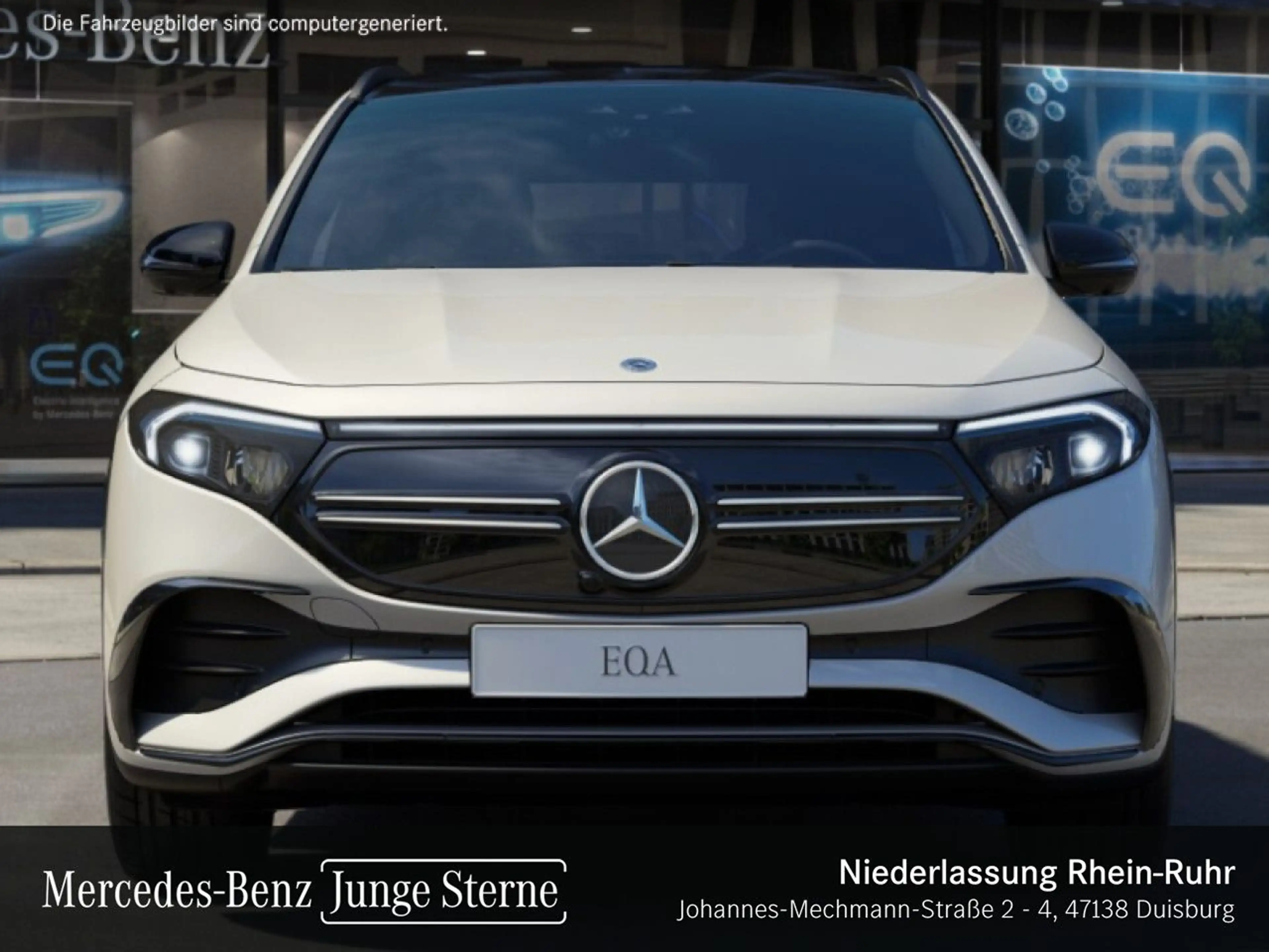 Mercedes-Benz EQA 250 AMG+NIGHT+20"+PLUS-PAKET+AHK+PANO+360 — photo 8