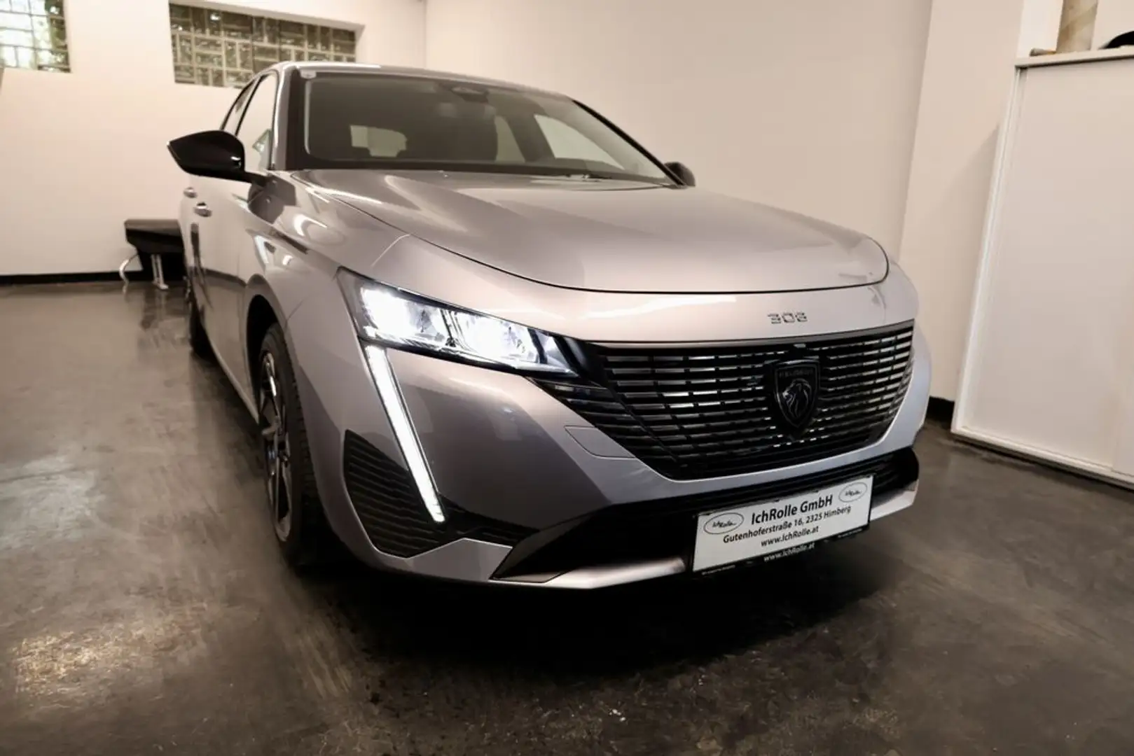 Peugeot 308 Allure Hybrid 136 e-DCS6 Gris - 2