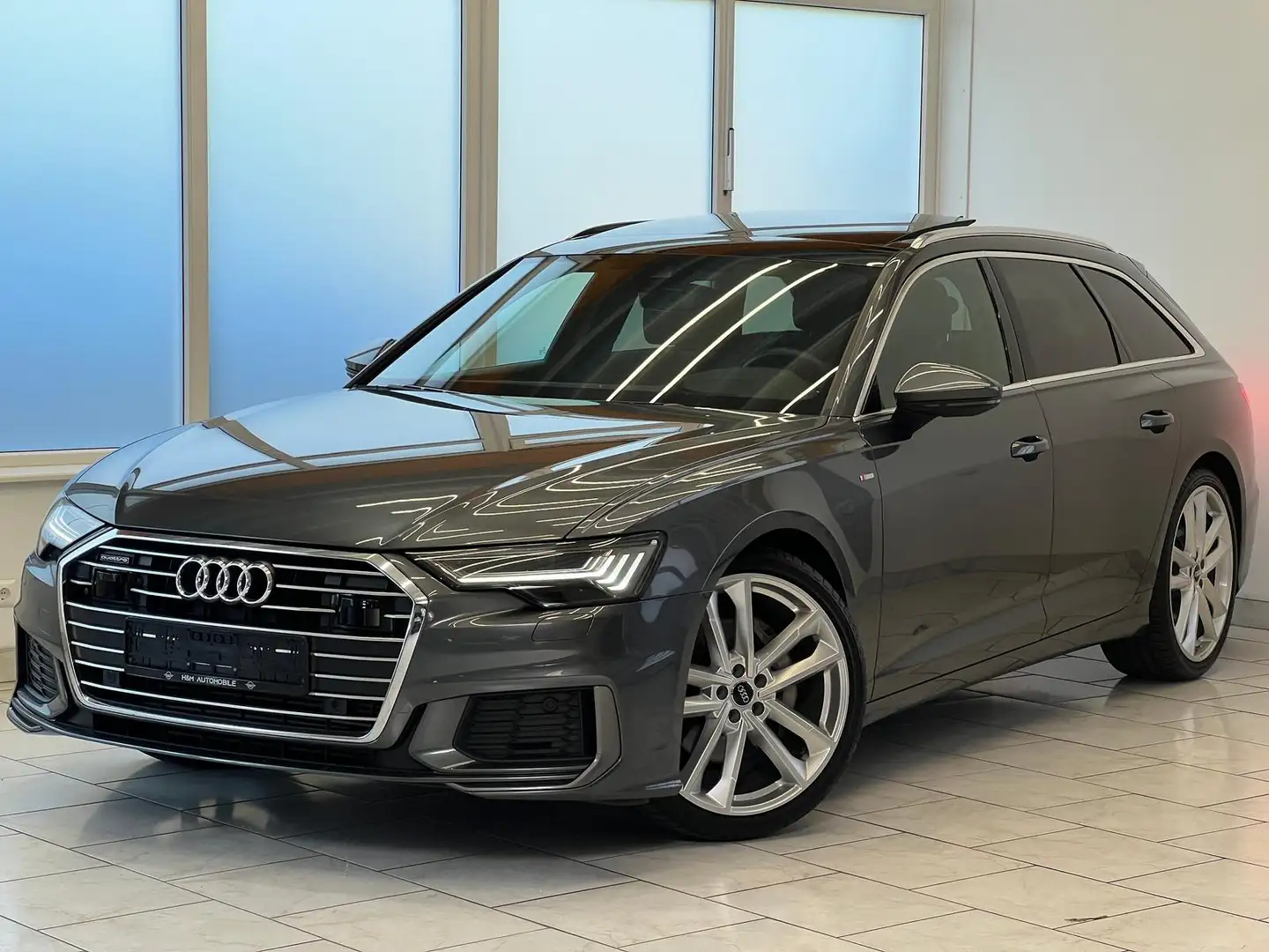 Audi A6 50 TDI Quattro S-Line - Pano/ACC/AHK/B&O Gris - 1