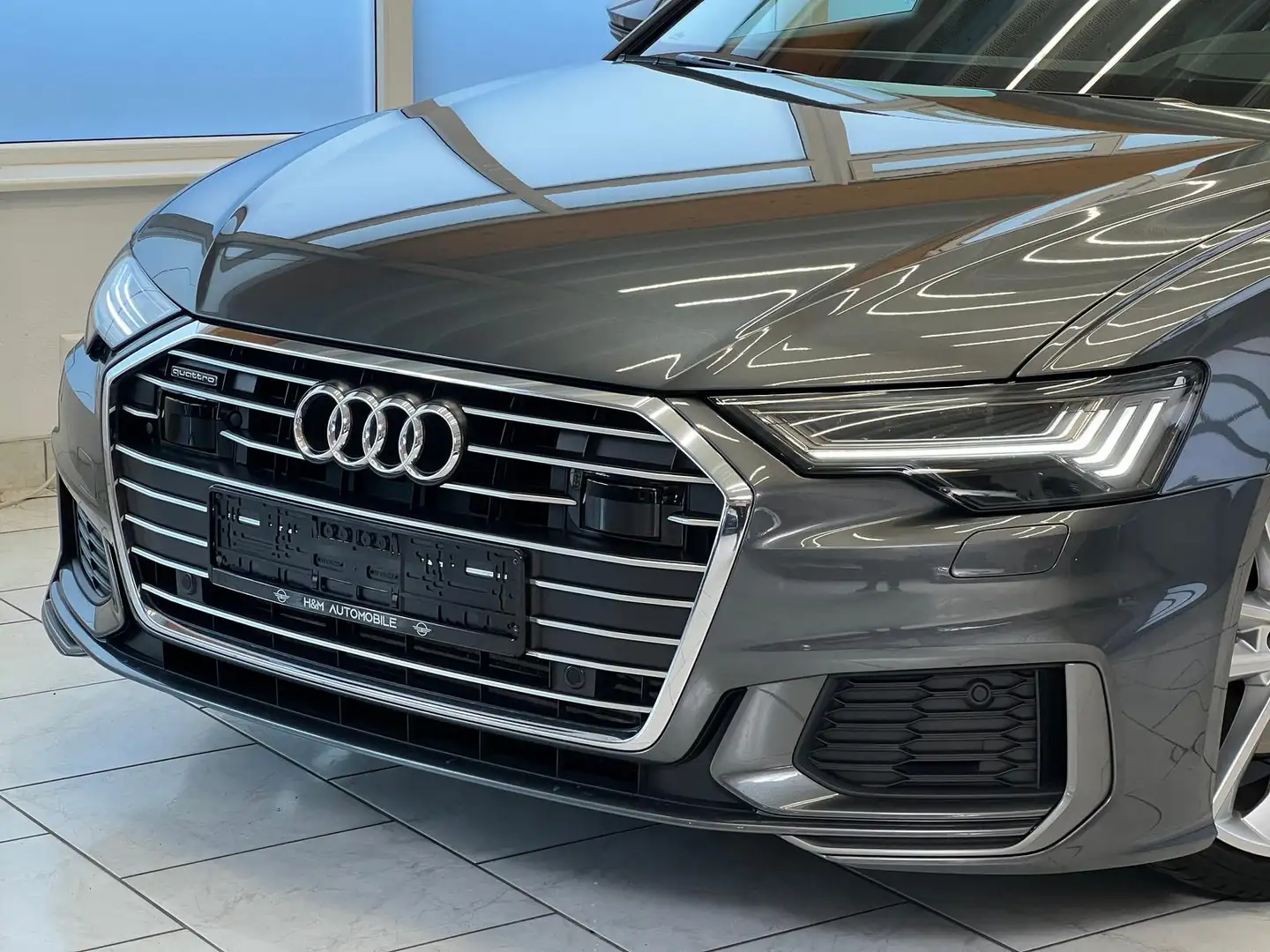 Audi A6 50 TDI Quattro S-Line - Pano/ACC/AHK/B&O Gris - 2